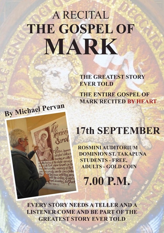 Michael Pervan Gospel of St Mark